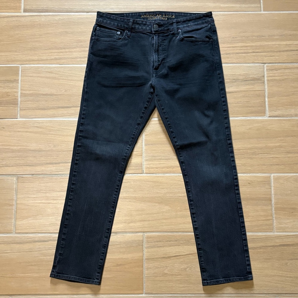 American Eagle Men's Slim Black Jeans